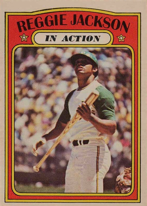 1972 O-Pee-Chee Reggie Jackson #436 Baseball Card
