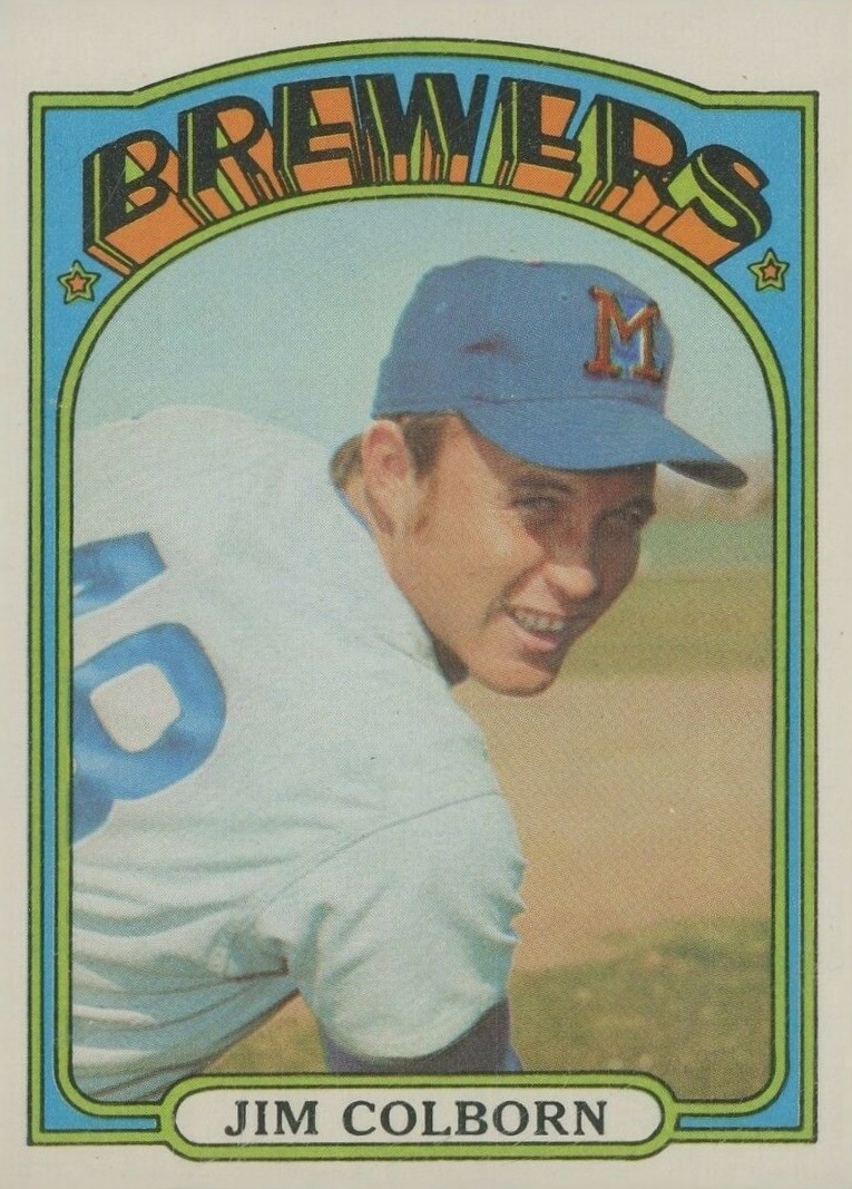 1972 O-Pee-Chee Jim Colborn #386 Baseball Card