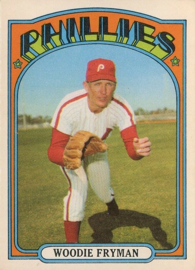 1972 O-Pee-Chee Woodie Fryman #357 Baseball Card