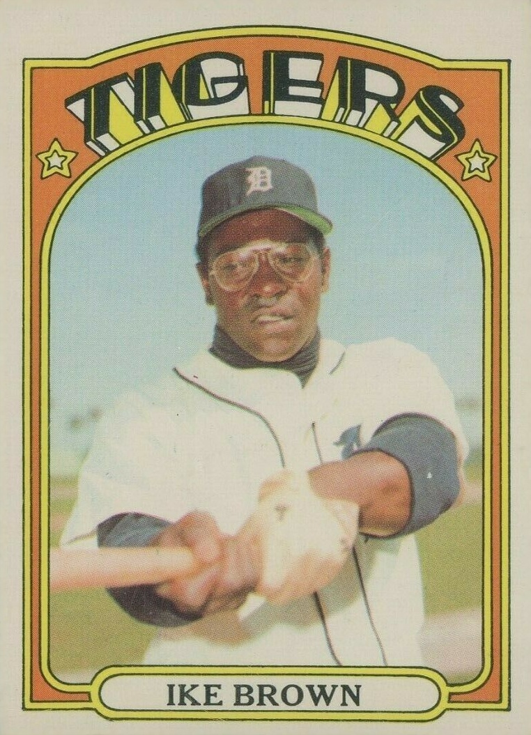 1972 O-Pee-Chee Ike Brown #284 Baseball Card