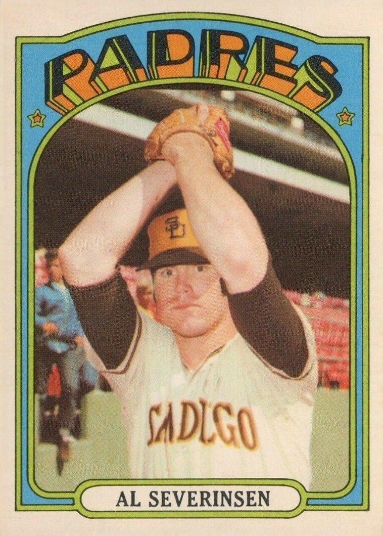 1972 O-Pee-Chee Al Severinsen #274 Baseball Card