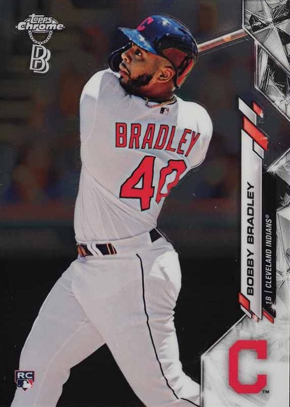 2020 Ben Baller Chrome Bobby Bradley #3 Baseball Card