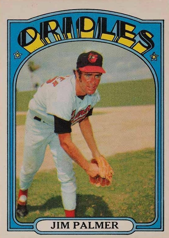 1972 O-Pee-Chee Jim Palmer #270 Baseball Card