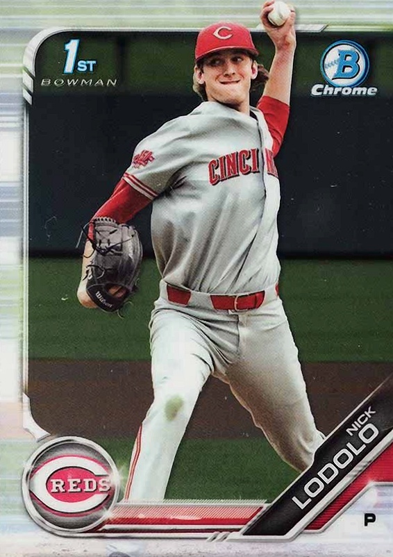 2019 Bowman Draft Nick Lodolo #BDC189 Baseball Card