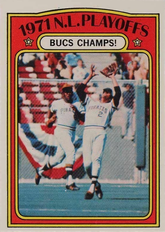1972 O-Pee-Chee N.L. Playoffs #221 Baseball Card