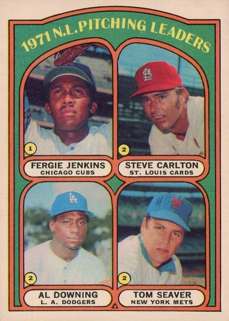 1972 O-Pee-Chee N.L. Pitching Leaders #93 Baseball Card
