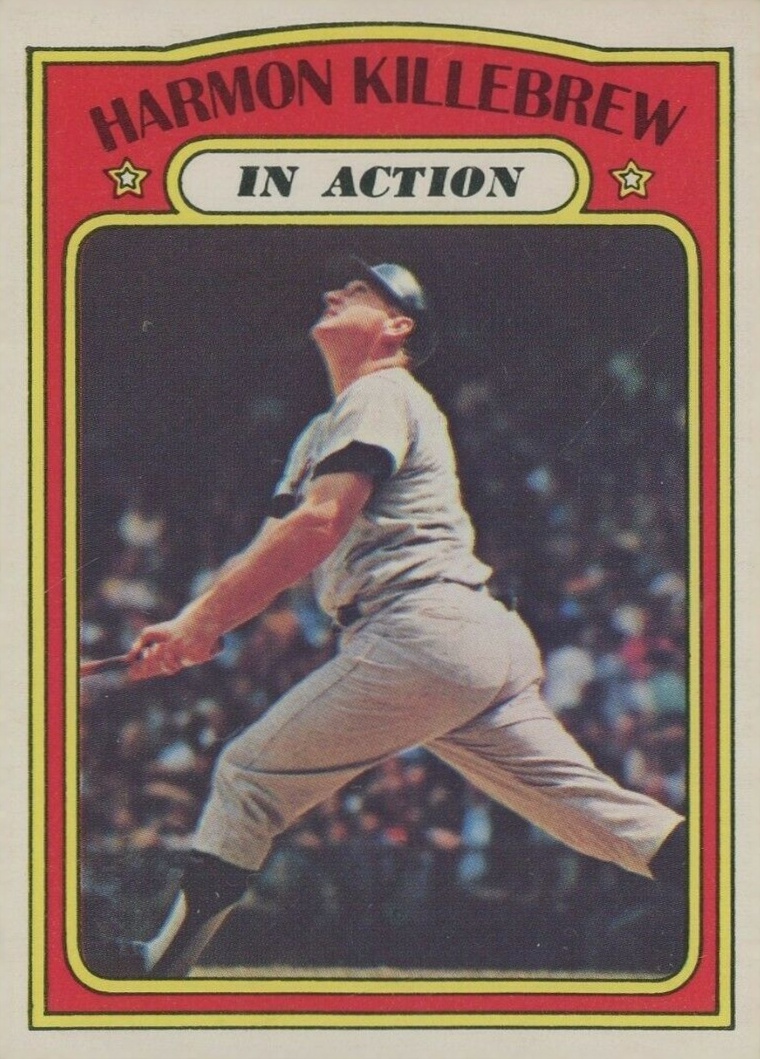 1972 O-Pee-Chee Harmon Killebrew #52 Baseball Card
