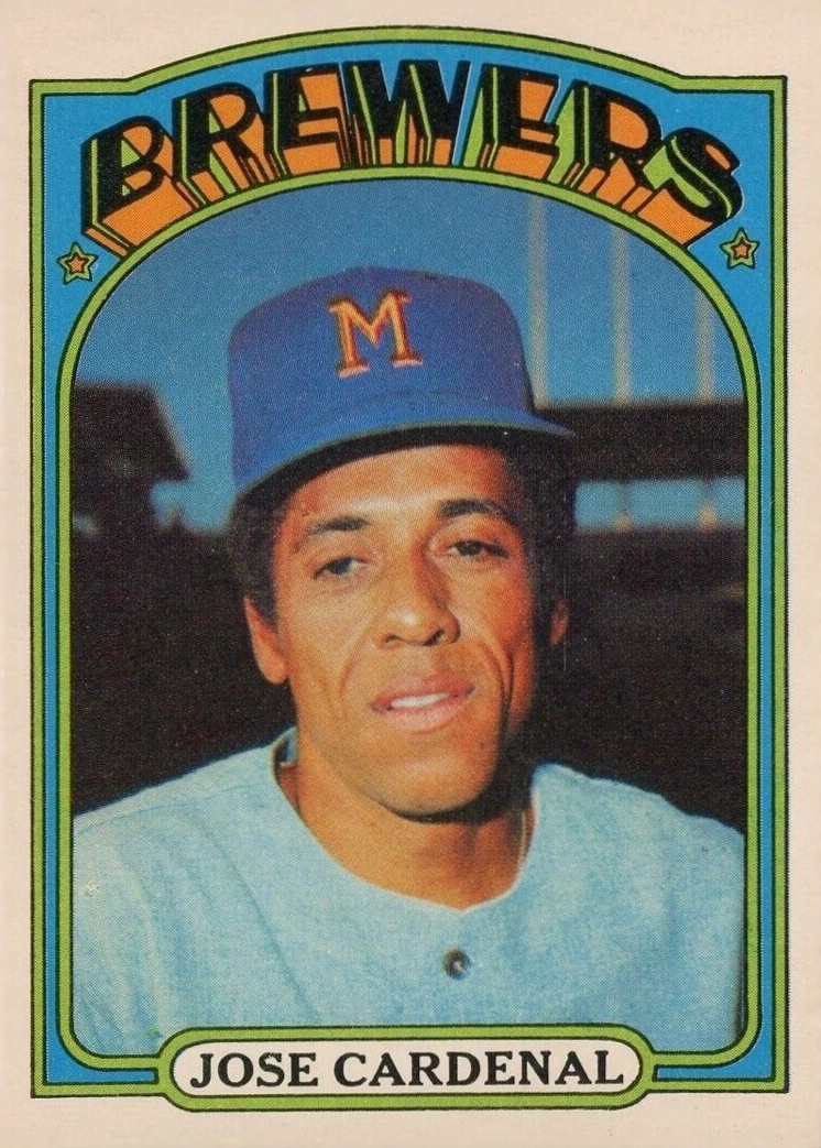 1972 O-Pee-Chee Jose Cardenal #12 Baseball Card
