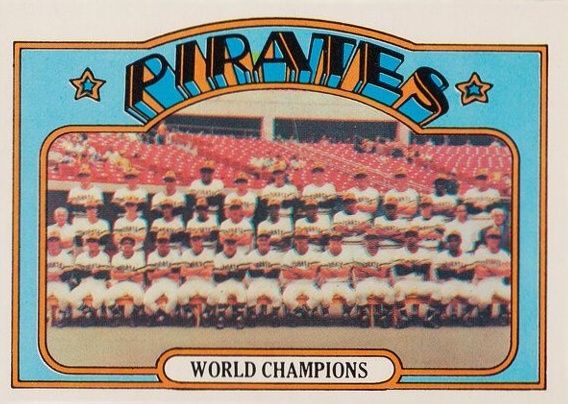 1972 O-Pee-Chee Pirates Team #1 Baseball Card