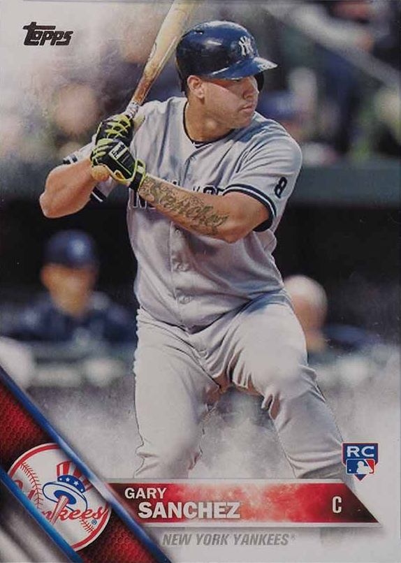 2016 Topps Gary Sanchez #675 Baseball Card
