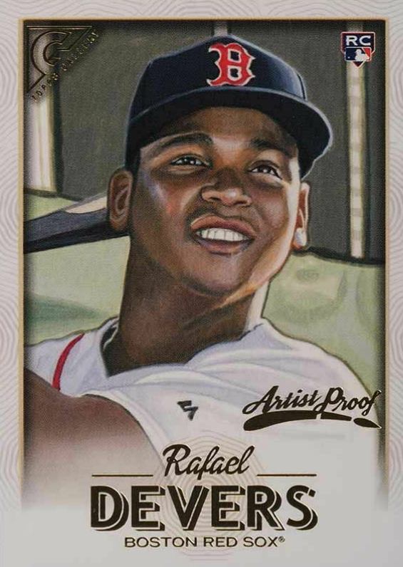 2018 Topps Gallery Rafael Devers #127 Baseball Card