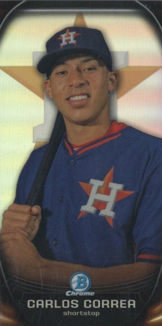 2015 Bowman Chrome Prospect Profiles Mini  Carlos Correa #PP-2 Baseball Card
