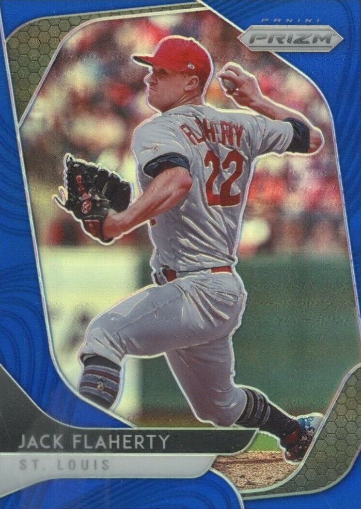 2020 Panini Prizm Jack Flaherty #58 Baseball Card