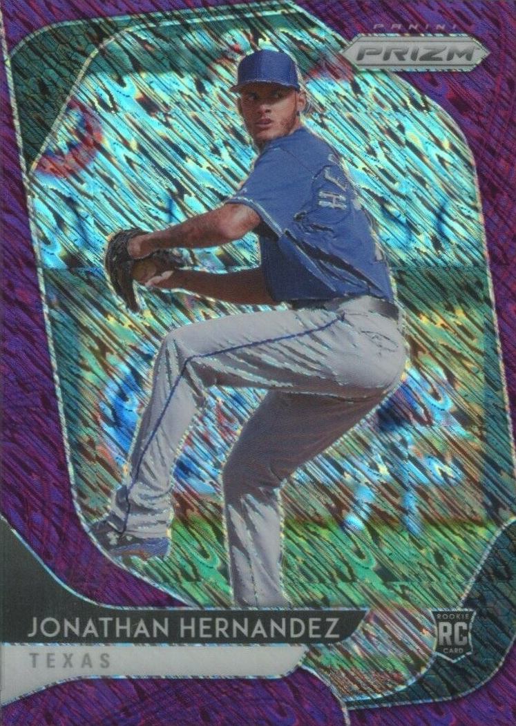 2020 Panini Prizm Jonathan Hernandez #96 Baseball Card
