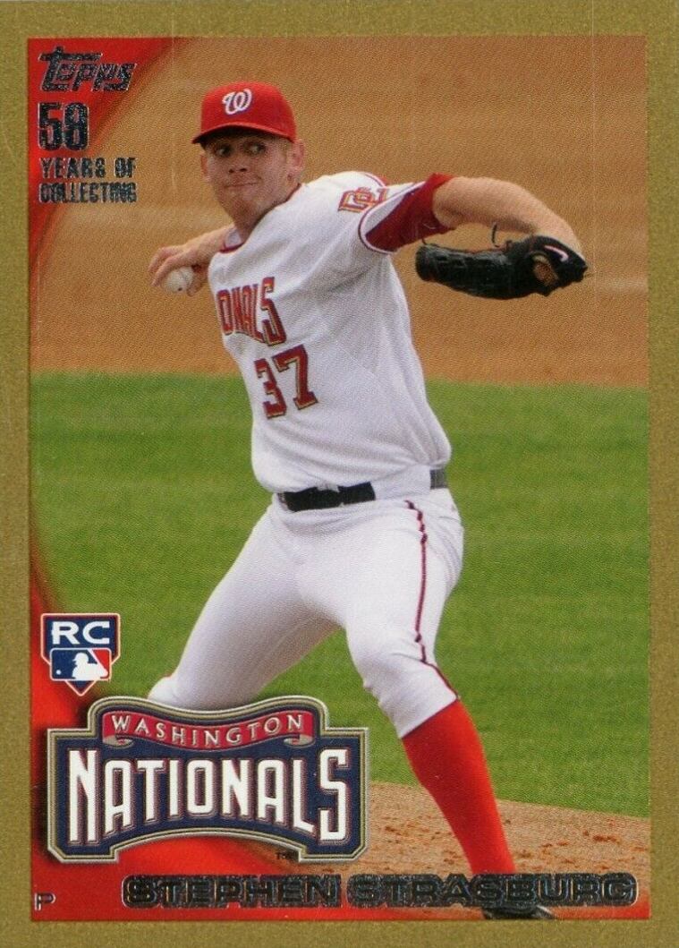 2010 Topps Stephen Strasburg #661 Baseball Card