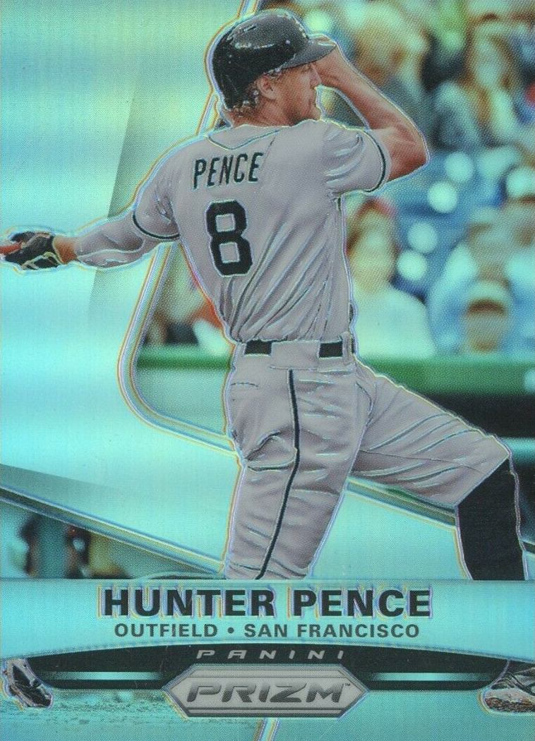 2015 Panini Prizm Hunter Pence #2 Baseball Card