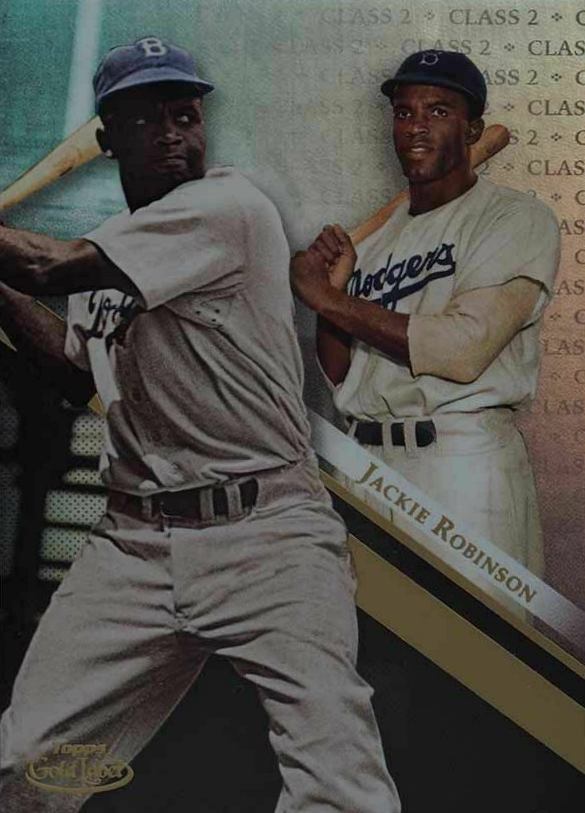 2019 Topps Gold Label Jackie Robinson #78 Baseball Card