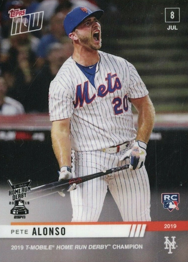 2019 Topps Now Pete Alonso #493 Baseball Card
