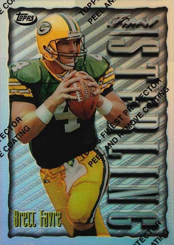1996 Finest Brett Favre #4 Football Card