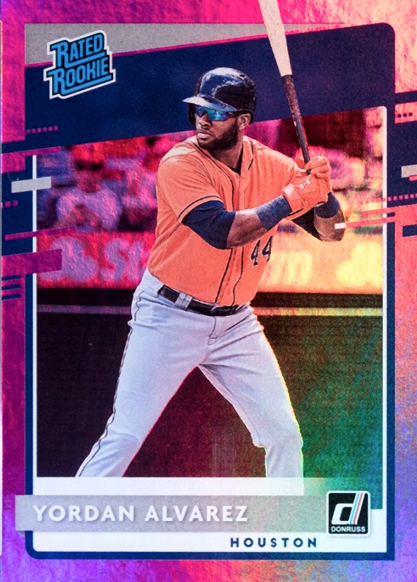 2020 Panini Donruss Yordan Alvarez #45 Baseball Card