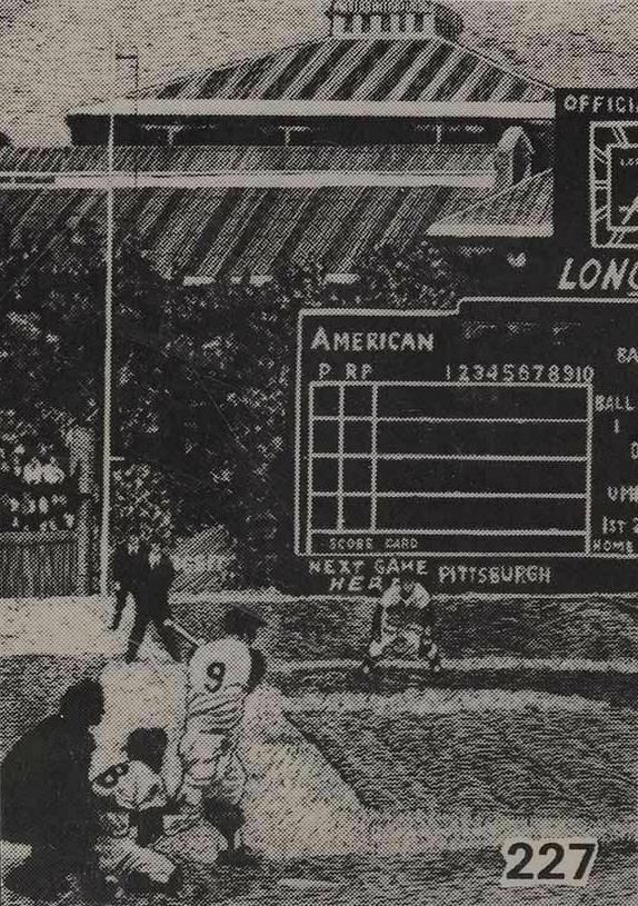 1984 O'Connell & Son Ink Mini Prints Bill Mazeroski #227 Baseball Card