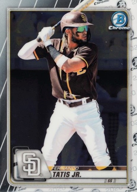 2020 Bowman Chrome Fernando Tatis Jr. #82 Baseball Card
