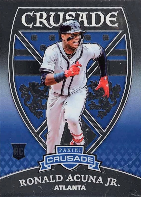 2018 Panini Chronicles Crusade Ronald Acuna Jr. #18 Baseball Card