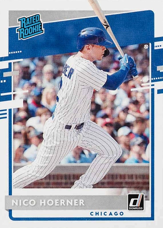 2020 Panini Donruss Nico Hoerner #38 Baseball Card