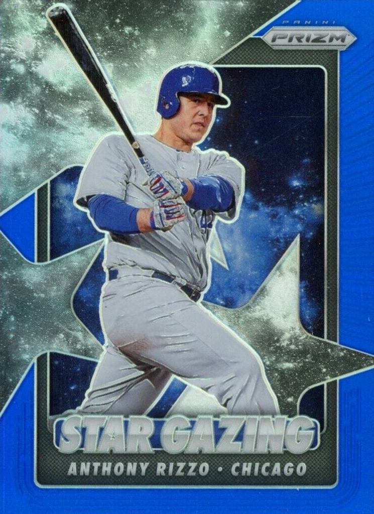 2020 Panini Prizm Star Gazing Anthony Rizzo #SG8 Baseball Card