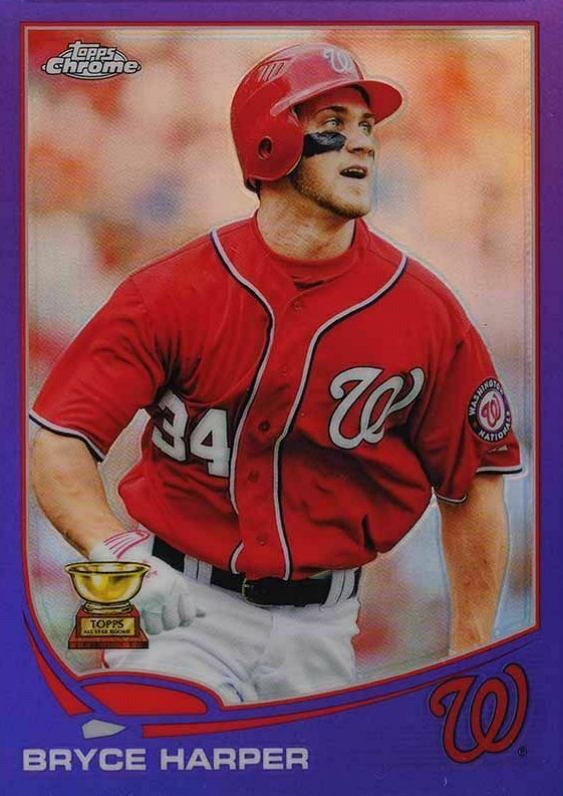 2013 Topps Chrome Bryce Harper #220 Baseball Card