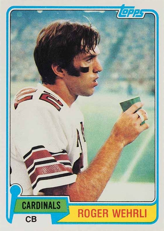 1981 Topps Roger Wehrli #195 Football Card