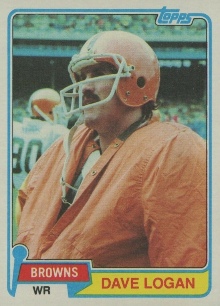 1981 Topps Dave Logan #325 Football Card
