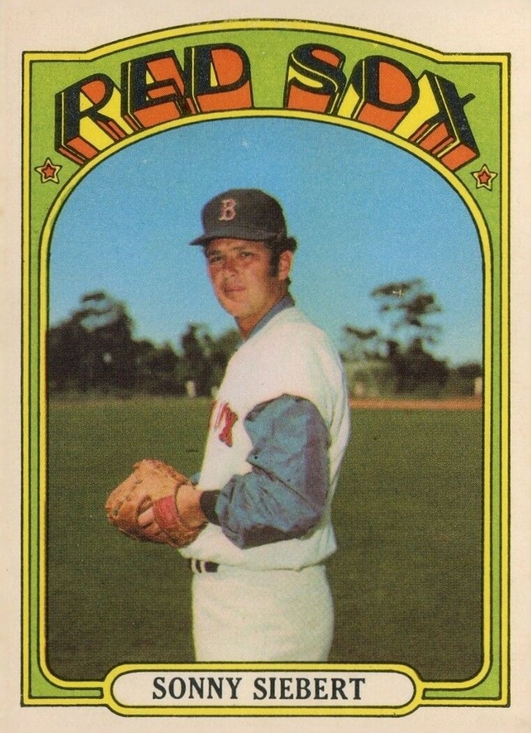 1972 O-Pee-Chee Sonny Siebert #290 Baseball Card
