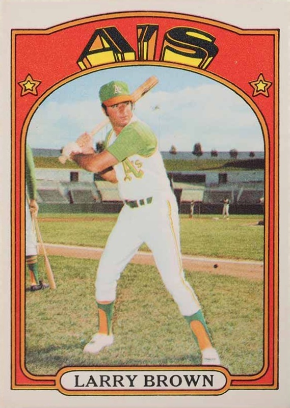 1972 O-Pee-Chee Larry Brown #279 Baseball Card