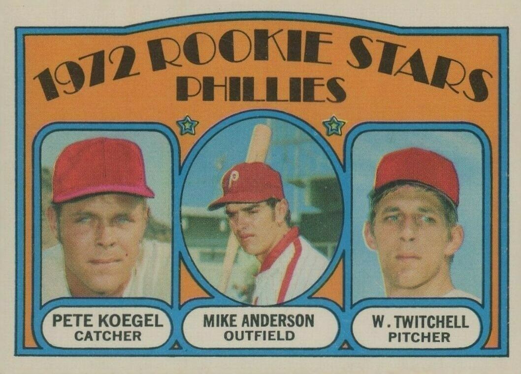 1972 O-Pee-Chee Phillies Rookies #14 Baseball Card