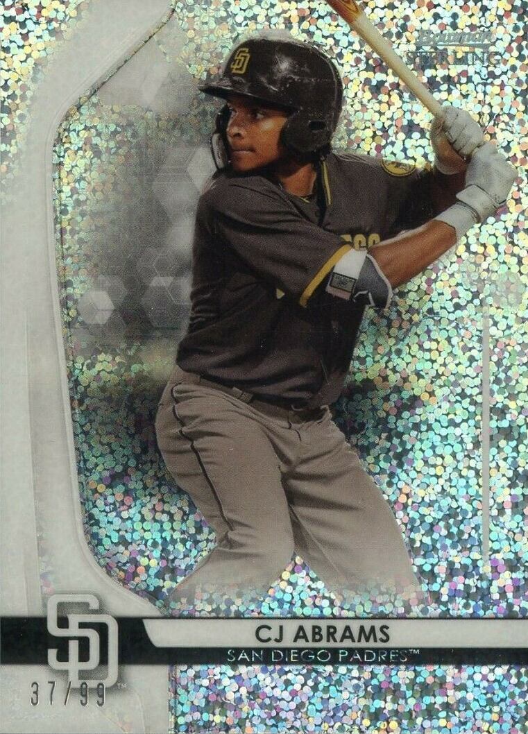 2020 Bowman Sterling CJ Abrams #BPR26 Baseball Card