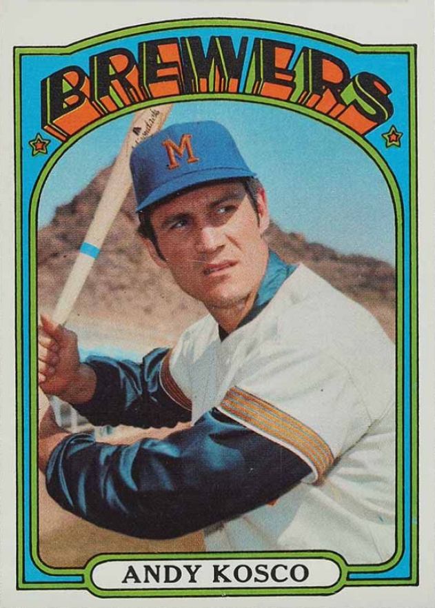 1972 Topps Andy Kosco #376 Baseball Card