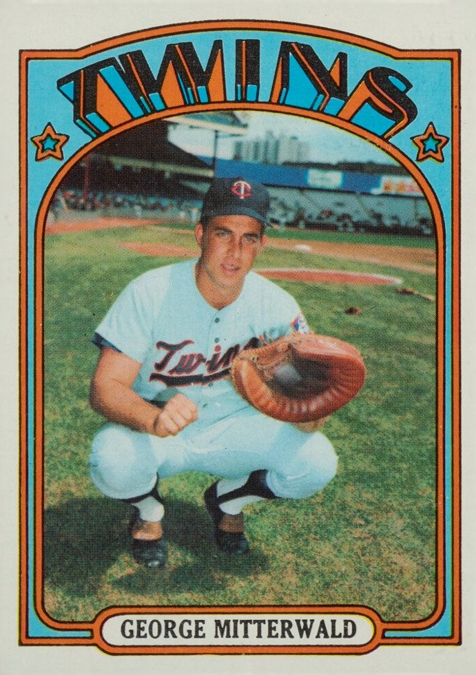 1972 Topps George Mitterwald #301 Baseball Card