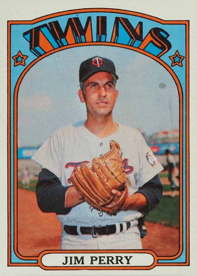 1972 Topps Jim Perry #220 Baseball Card