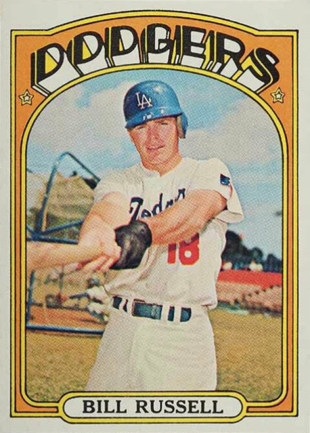 1972 Topps Bill Russell #736 Baseball Card