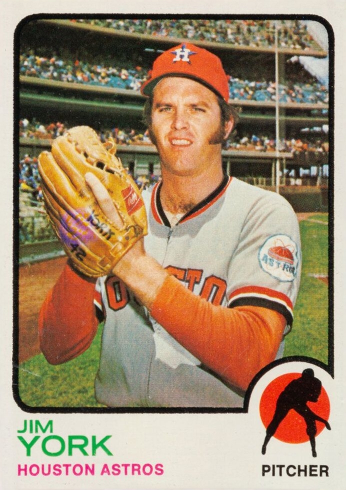 1973 Topps Jim York #546 Baseball Card