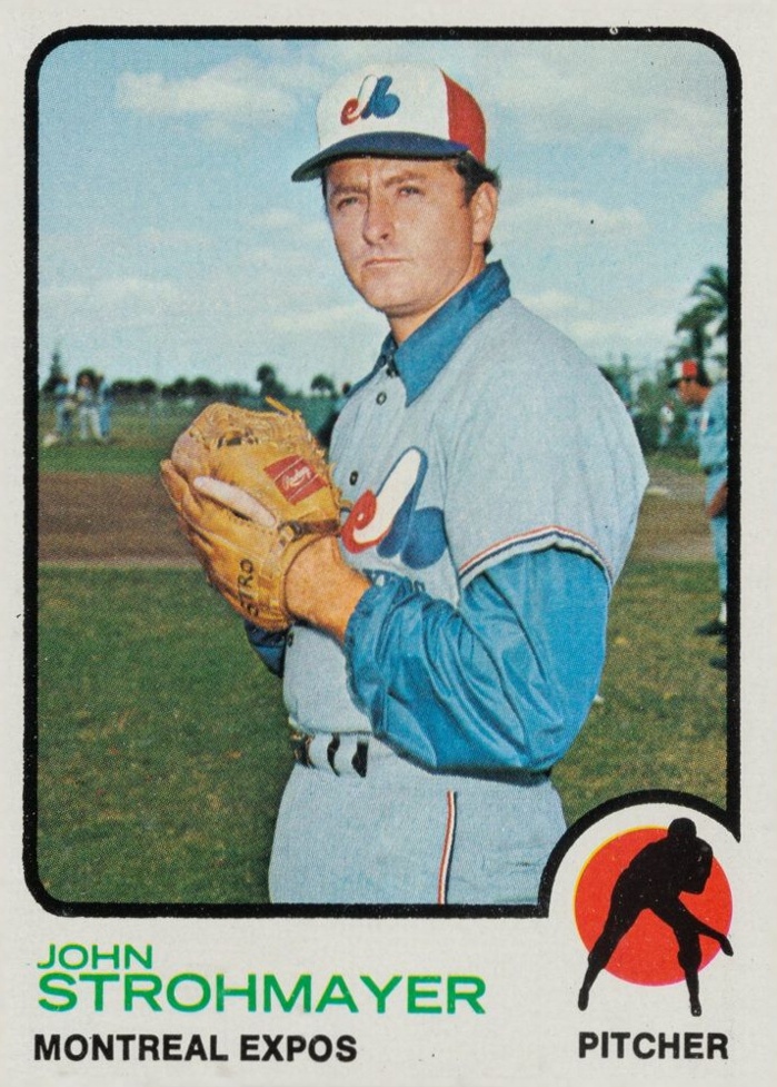 1973 Topps John Strohmayer #457 Baseball Card