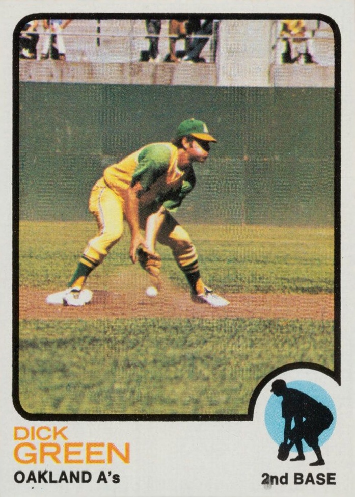 1973 Topps Dick Green #456 Baseball Card
