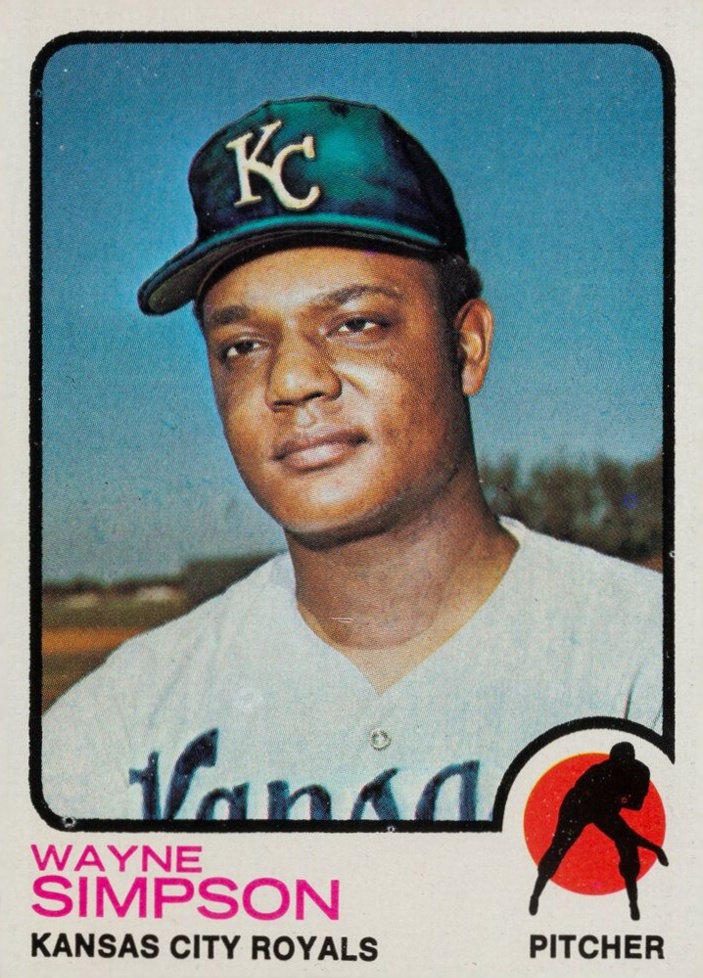 1973 Topps Wayne Simpson #428 Baseball Card