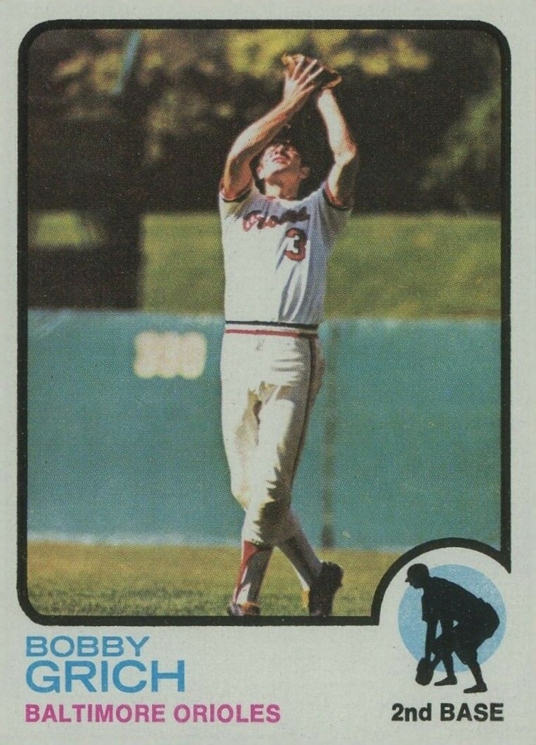 1973 Topps Bobby Grich #418 Baseball Card