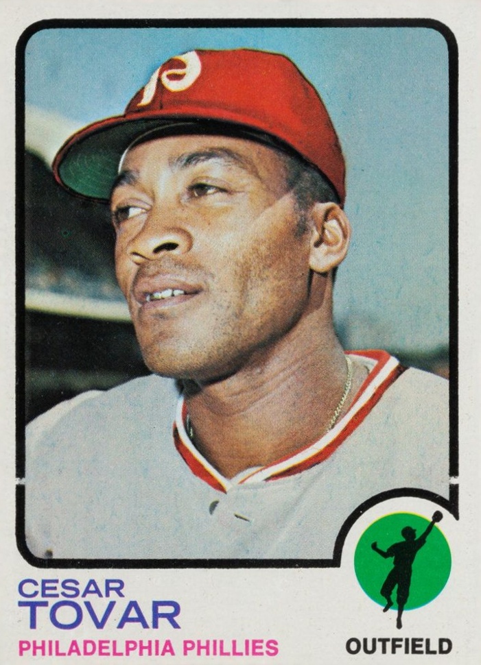 1973 Topps Cesar Tovar #405 Baseball Card