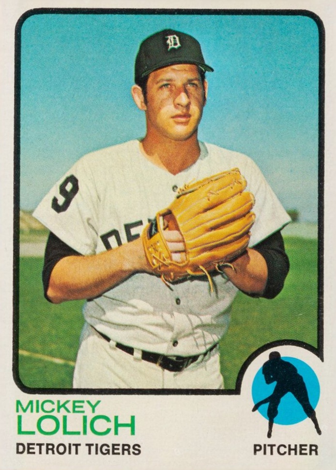 1973 Topps Mickey Lolich #390 Baseball Card