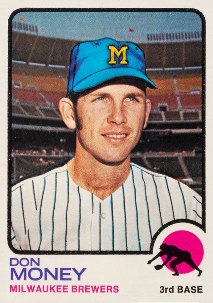 1973 Topps Don Money #386 Baseball Card