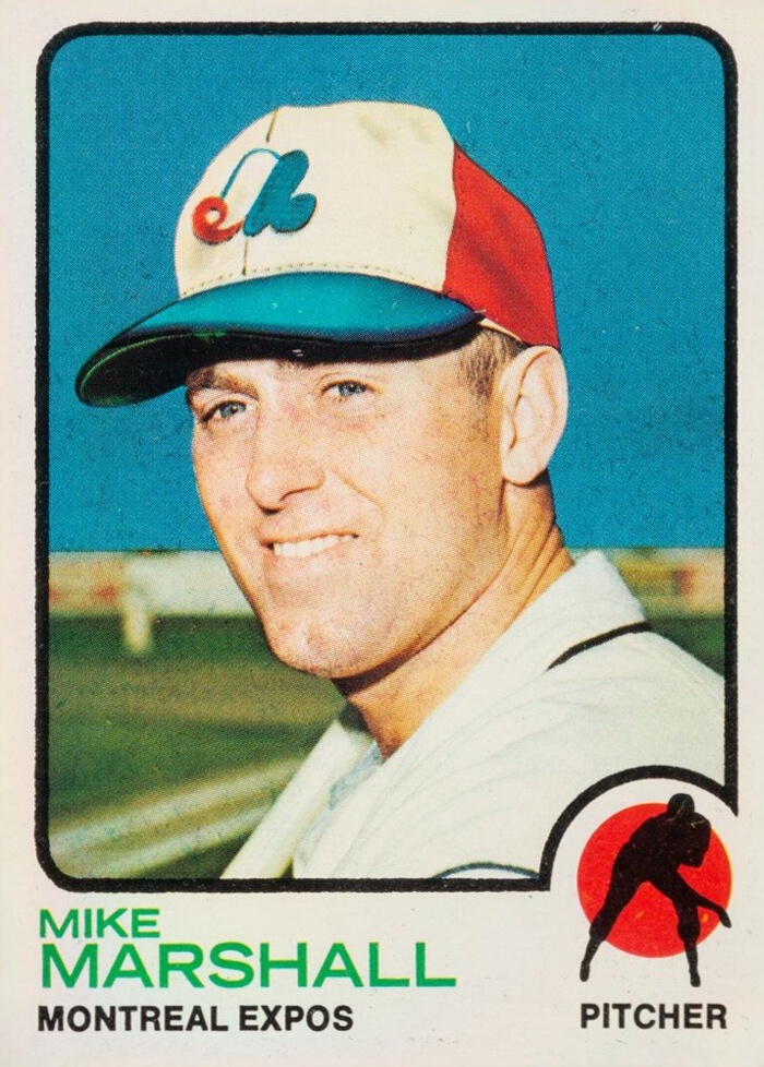 1973 Topps Mike G. Marshall #355 Baseball Card