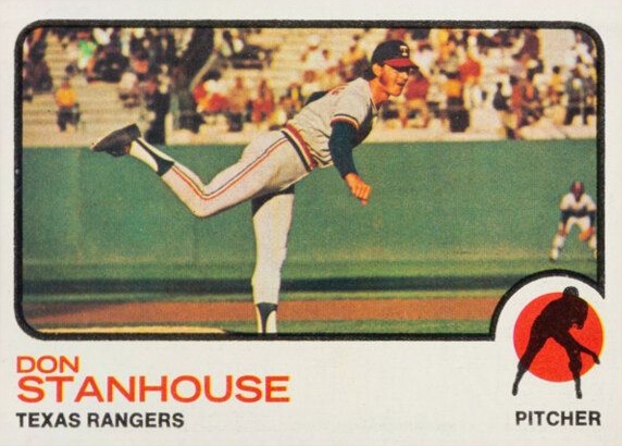 1973 Topps Don Stanhouse #352 Baseball Card